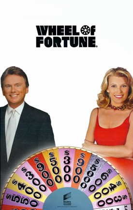 Framed Wheel of Fortune Print