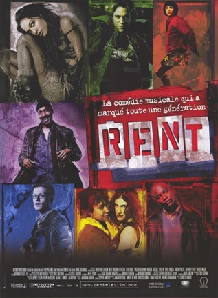 Framed Rent Musical Movie Print