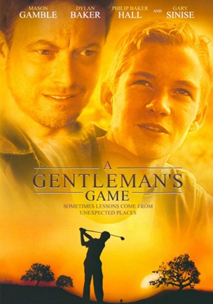 Framed Gentlemen&#39;s Game Print