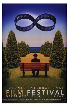 Framed Toronto International Film Festival 2001 Print