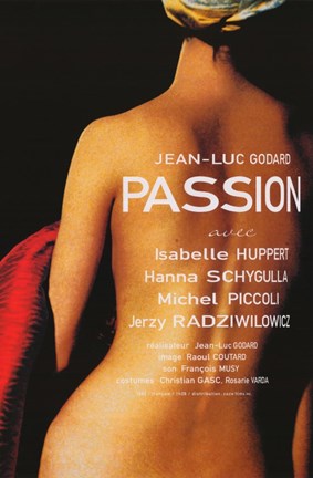 Framed Godard&#39;s Passion Print