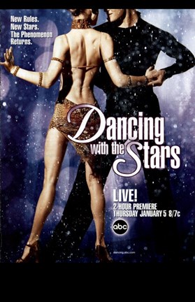 Framed Dancing with the Stars New Stars Print