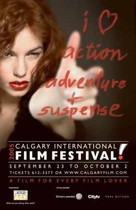 Framed Calgary International Film Festival Ad Print