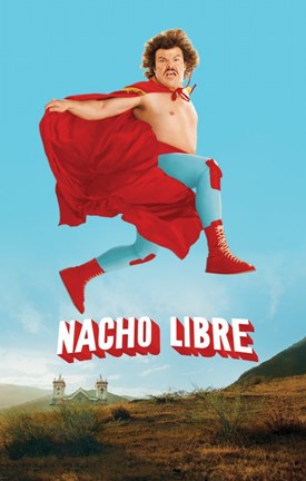 Framed Nacho Libre Funny Print