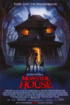 Framed Monster House Print