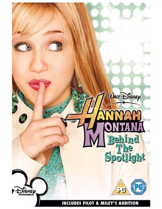 Framed Hannah Montana - Miley Cyrus - Behind the Spotlight - style F Print