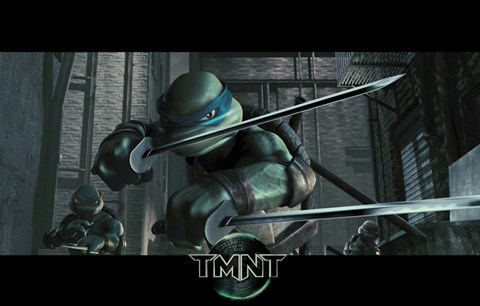 Framed Teenage Mutant Ninja Turtles Leonardo Print