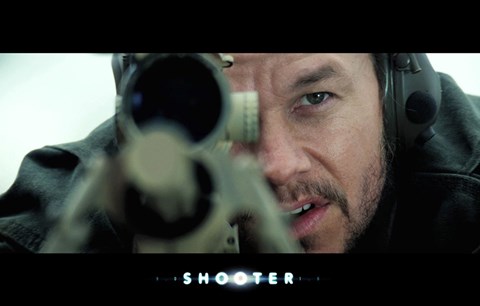 Framed Shooter - pointing gun Print