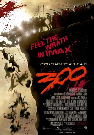 Framed 300 Feel the Wriath in Imax Print