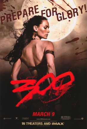 Framed 300 Prepare for Glory Queen Gorgo Print