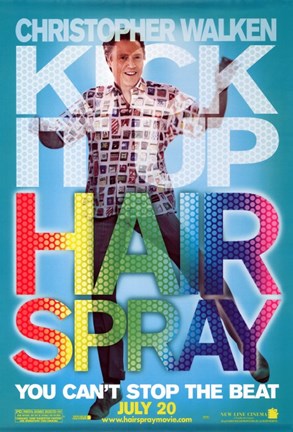 Framed Hairspray - Christopher Walken Print