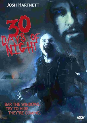 Framed 30 Days of Night Scary Print