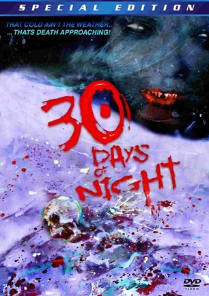 Framed 30 Days of Night DVD Print