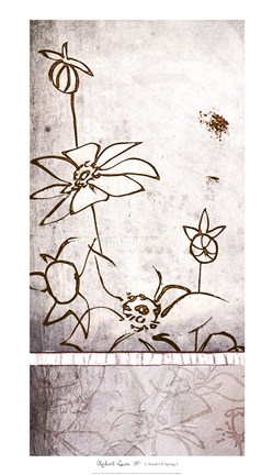 Framed Touch of Spring I Print