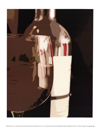 Framed Before Dinner Print