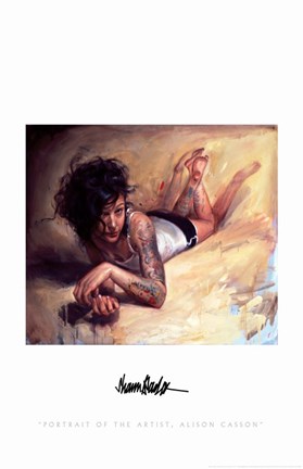 Framed Shawn Barber Alison Casson Print