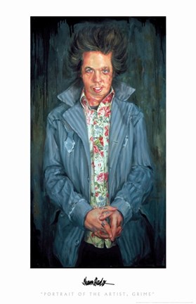 Framed Shawn Barber Grime Full Portrait Print