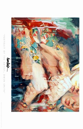 Framed Tatooed Arms Shawn Barber Print