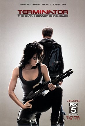 Framed Terminator: The Sarah Connor Chronicles - style C Print
