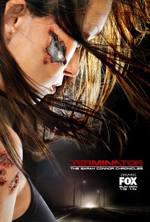 Framed Terminator: The Sarah Connor Chronicles - style H Print