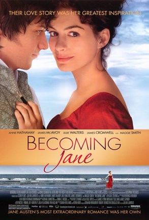 Framed Becoming Jane Beach Print