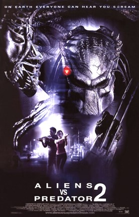 Framed Aliens Vs. Predator: Requiem Movie Print