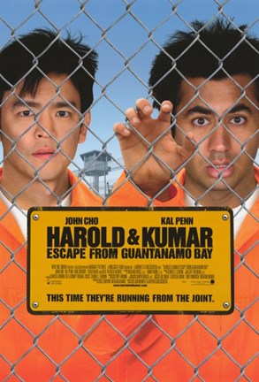 Framed Harold and Kumar: Escape from Guantanamo Bay Print