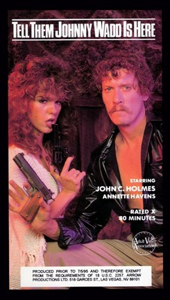 Framed Tell Them Johnny Wadd is Here, c.1976 Print