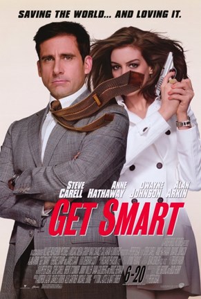 Framed Get Smart Print