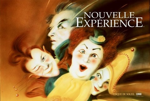 Framed Cirque du Soleil - Nouvelle Experience, c.1990 Print