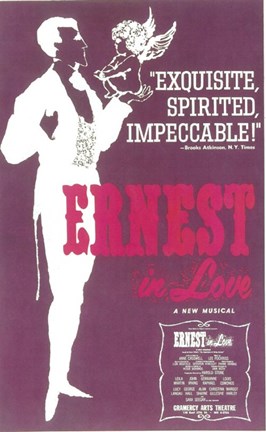 Framed Ernest in Love (Broadway) Print