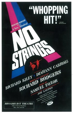 Framed No Strings (Broadway) Print