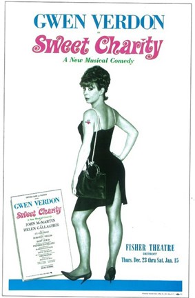 Framed Sweet Charity (Broadway) Print