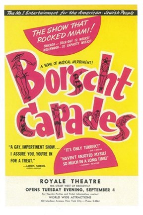 Framed Borscht Capades (Broadway) Print