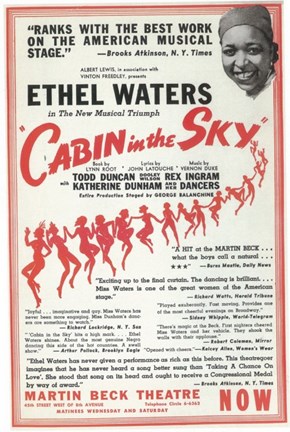 Framed Cabin In The Sky (Broadway) Print