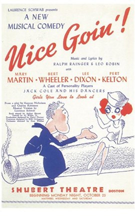 Framed Nice Goin&#39; (Broadway) Print