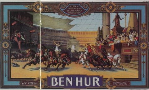 Framed Ben Hur (Broadway) Print