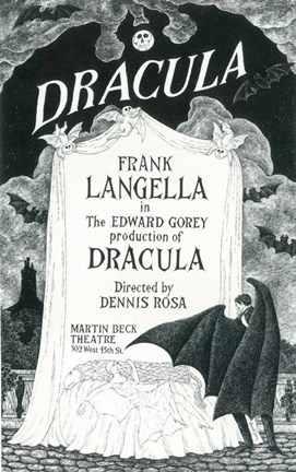Framed Dracula (Broadway), c.1977 Print