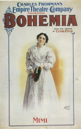 Framed Bohemia (Broadway) Print