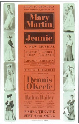 Framed Jennie (Broadway) Print