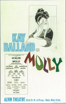 Framed Molly (Broadway) Print