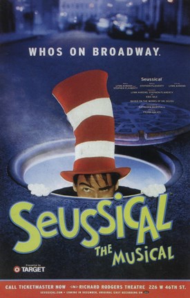 Framed Seussical (Broadway) - style A Print