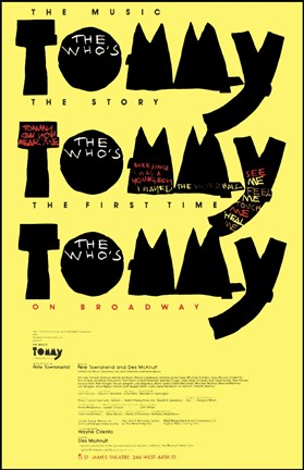 Framed Tommy (Broadway) Print