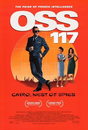 Framed OSS 117: Cairo Nest of Spies Print