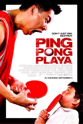 Framed Ping Pong Playa Print