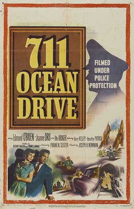 Framed 711 Ocean Drive Print