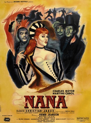 Framed Nana Movie French Print