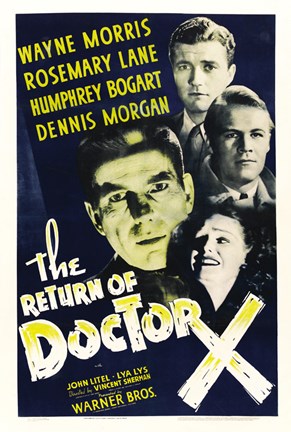 Framed Return of Doctor X Print