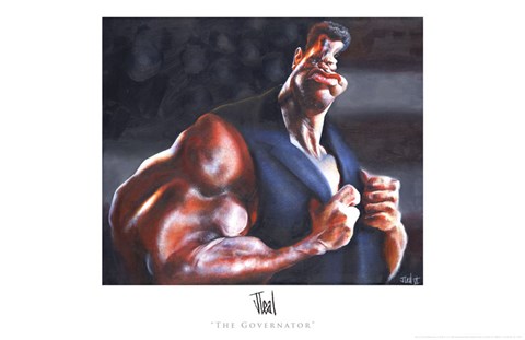 Framed Governator Print