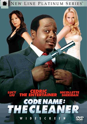 Framed Code Name: The Cleaner - Cedric the Entertainer Print